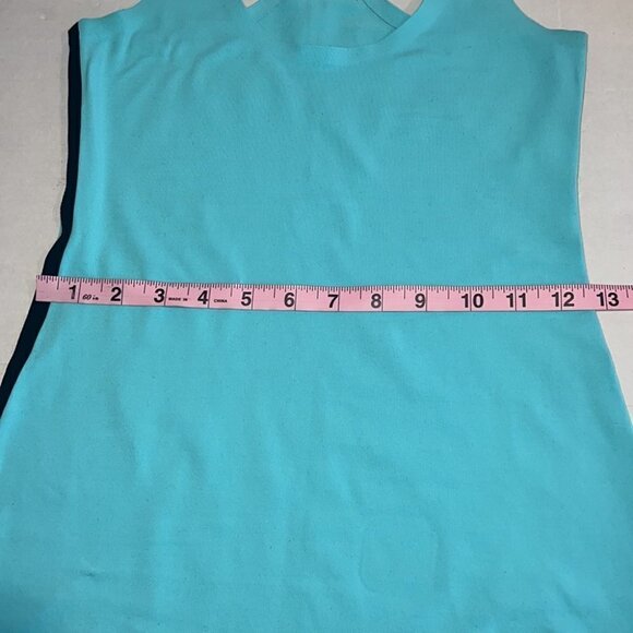 LULULEMON blue cool racer back tank top size 0/2 - Picture 9 of 11